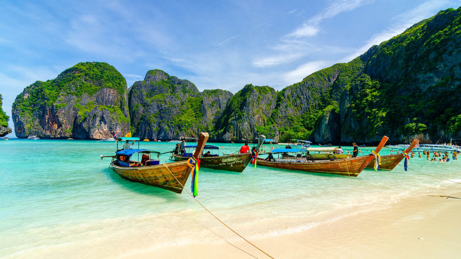 Beach destination in Thailand