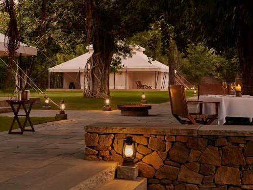 Aman-i-Khas luxury hotel in Ranthambore